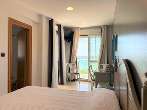 Twin Room, Sea View | Free WiFi, bed sheets - Hotel Pineda Playa (Noja)