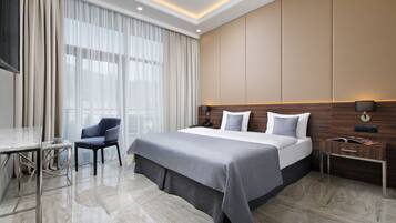 雙人房 | 1 間臥室、高級寢具、迷你吧、客房內保險箱