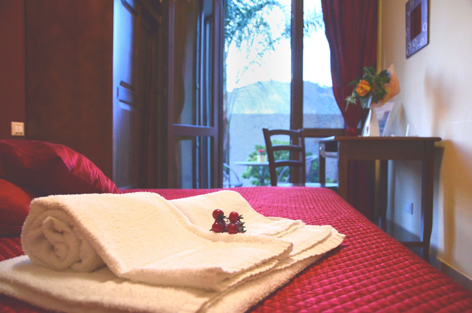 Quadruple Room, Garden View | 1 bedroom, soundproofing, free cots/infant beds, free WiFi