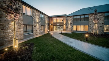 Front of property – evening/night