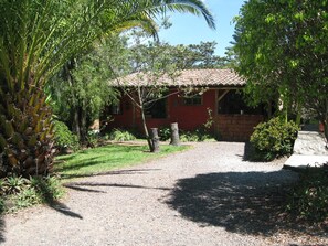 Entrada de la propiedad