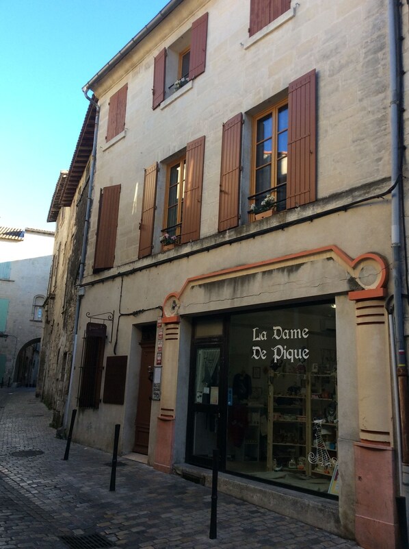 Façade de l’hébergement