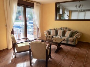 Sala de estar en el lobby