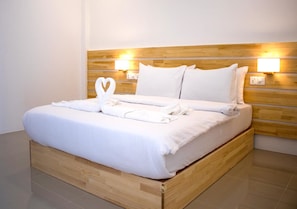 Premium bedding, minibar, in-room safe, desk