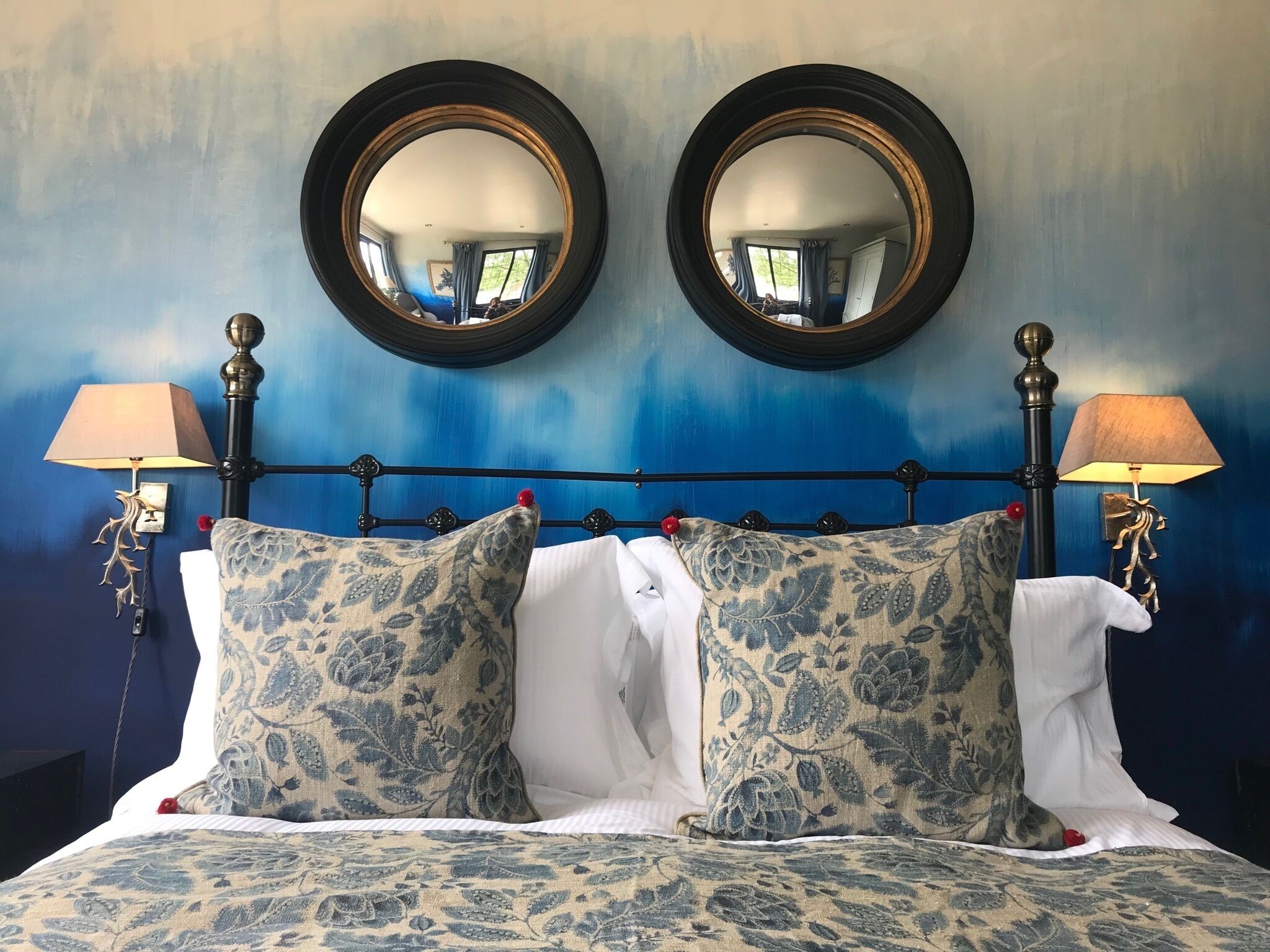 Deluxe-Doppelzimmer, mit Bad, Gartenblick (and Shower)
