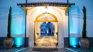 Entrada de la propiedad