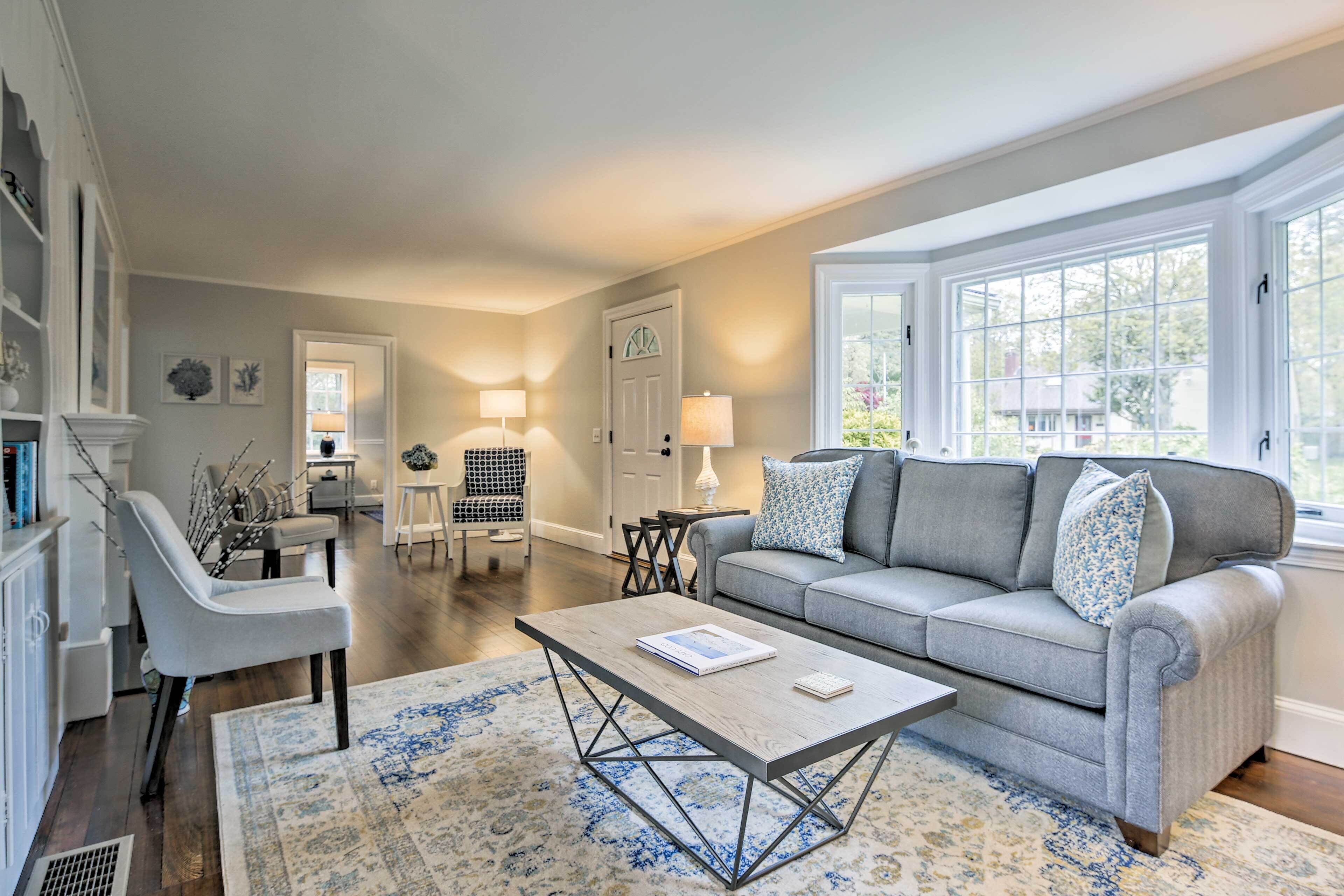 Spacious Getaway w/Deck - Walk to Nantucket Sound!