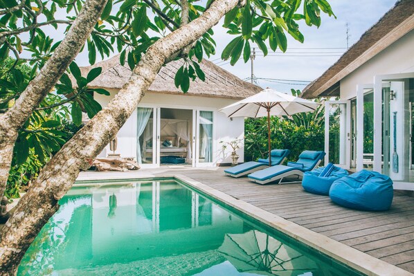 Superior-Villa, 2 Schlafzimmer | Terrasse/Patio