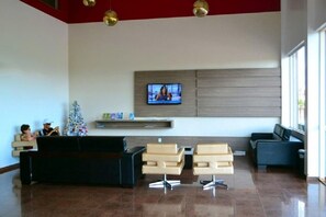 Zona de estar del vestíbulo