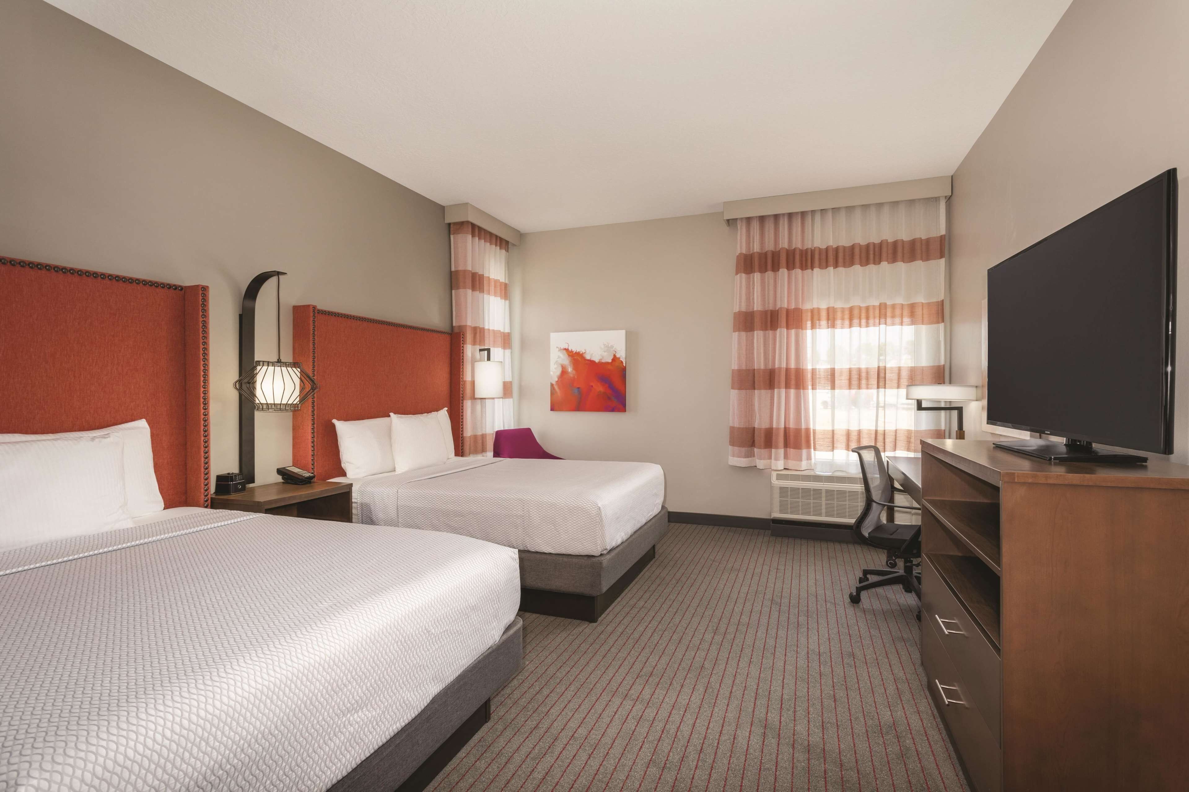 room, 2 queen beds, non smoking | pillow-top beds, desk, iron/ironing board, free cots/infant beds