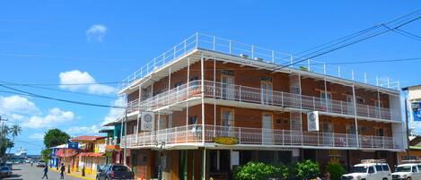 Façade de l’hébergement