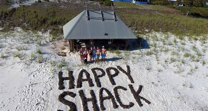 HAPPY SHACK Beach & Bay! Foyer, kayak, cabane tiki, grill, fers Ă cheval, wifi, plus