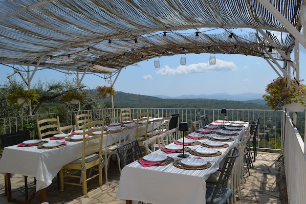 Restaurante al aire libre