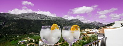 The best terrace of the Serranía de Ronda, Emerald Pool: Casa Martijín