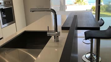 Blick von der Unterkunft