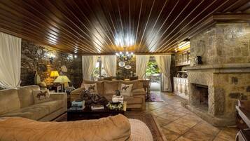 TV, fireplace, DVD player, table tennis