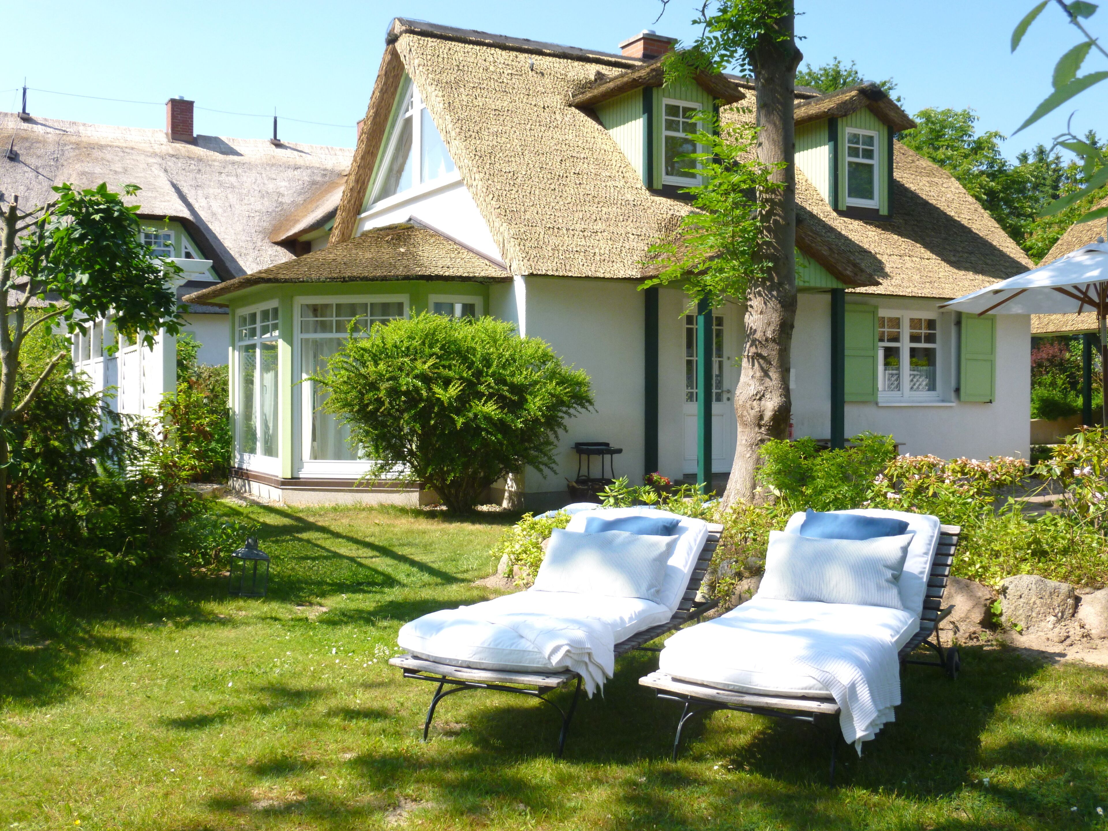 Holiday house "Seestern" 2 bedrooms, with garden, fireplace, sauna, near the beach, 2 bicycles