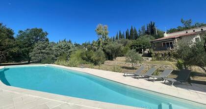 Comfortable villa - heated pool -Calme Park clôturé--assured Near town