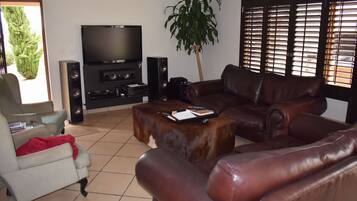 Sala de estar en el lobby