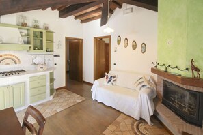 TV, fireplace - Panoramic villa with private swimming pool and Jacuzzi, 8 km from Arezzo. A good starting point to v (Arezzo)