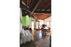 TV, fireplace - Panoramic villa with private swimming pool and Jacuzzi, 8 km from Arezzo. A good starting point to v (Arezzo)