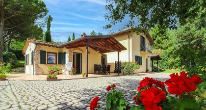 Panoramic villa with private swimming pool and Jacuzzi, 8 km from Arezzo. A good starting point to v