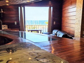 Interior - 5-star apt, 4 people, sea view, cinema room, near diving (Banyuls-sur-Mer)