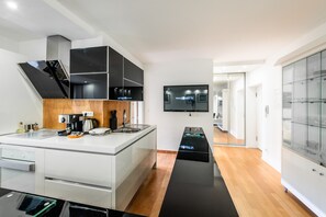 Dishwasher, coffee/tea maker, cookware/dishes/utensils, dining tables -  Located in Split, a 10-minute walk from Diocletian's Palace. (Split)