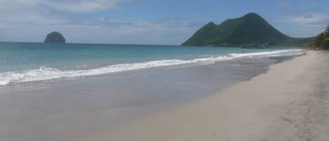 Vlak bij het strand, strandlakens