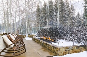 Enceinte de l’hébergement