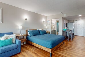 1 chambre, fer et planche Ă repasser, Wi-Fi gratuit, draps fournis