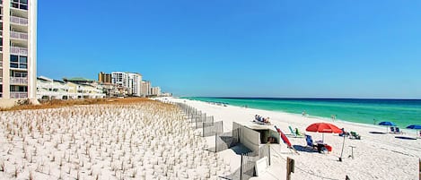 Aan het strand