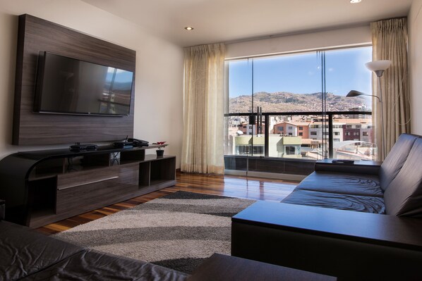 Apartment | Wohnzimmer | Flachbildfernseher