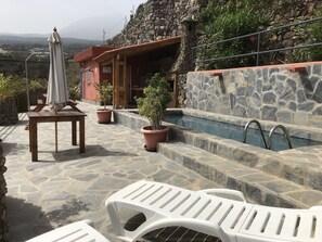 Outdoor pool - BEAUTIFUL APARTMENT WITH POOL OWN TERRACE & STUNNING VIEWS OF MT TEIDE & SEA (Buen Paso)