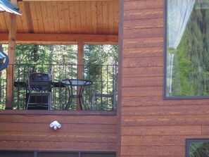 Outdoor dining - Glacier Park/Essex Carriage House 
25 miles-East or West Glacier National Park (Essex)
