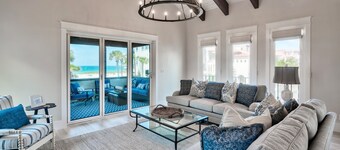 Luxurious Villa Blanca 30A in Vizcaya with Private Beach!