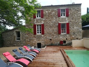 Pool - HOLIDAY HOUSE "Lou Mazet d'Aqui" (Colonzelle)
