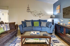 Een smart-tv en een kantoor