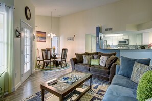 Een smart-tv en een kantoor