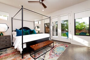 7 habitaciones, tabla de planchar con plancha, internet y ropa de cama 