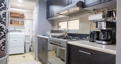 Habitación y baño privado en departamento en Colonia del Valle, Ciudad de México