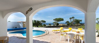 LUXURY SUNNY HOLIDAY HOME WITH BREATHTAKING VIEWS AND HEATED PRIVATE POOL