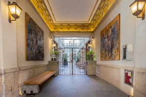 Interior entrance