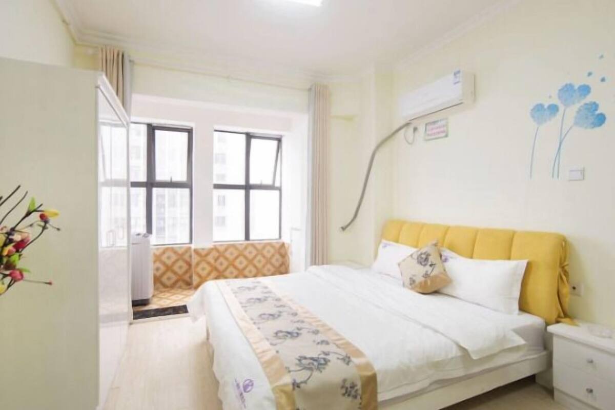 Classic-Apartment | Verdunkelungsvorhänge, kostenloses WLAN, Bettwäsche