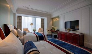 Deluxe Twin Room | 1 bedroom, premium bedding, minibar, in-room safe - Galactic Classic International Hotel (Nanchang)