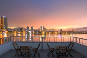 Vue depuis l’hébergement