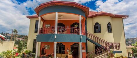 Façade de l’hébergement