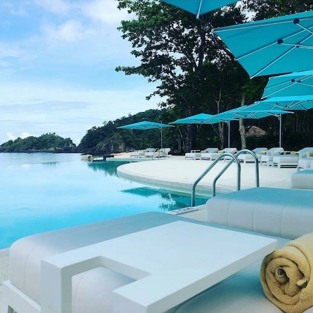 Outdoor pool. Awei Pila Mergui Archipelago