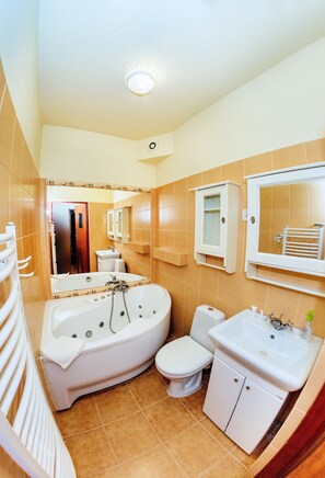 Apartamento estándar, 1 cama de matrimonio, cocina | Baño | Ducha