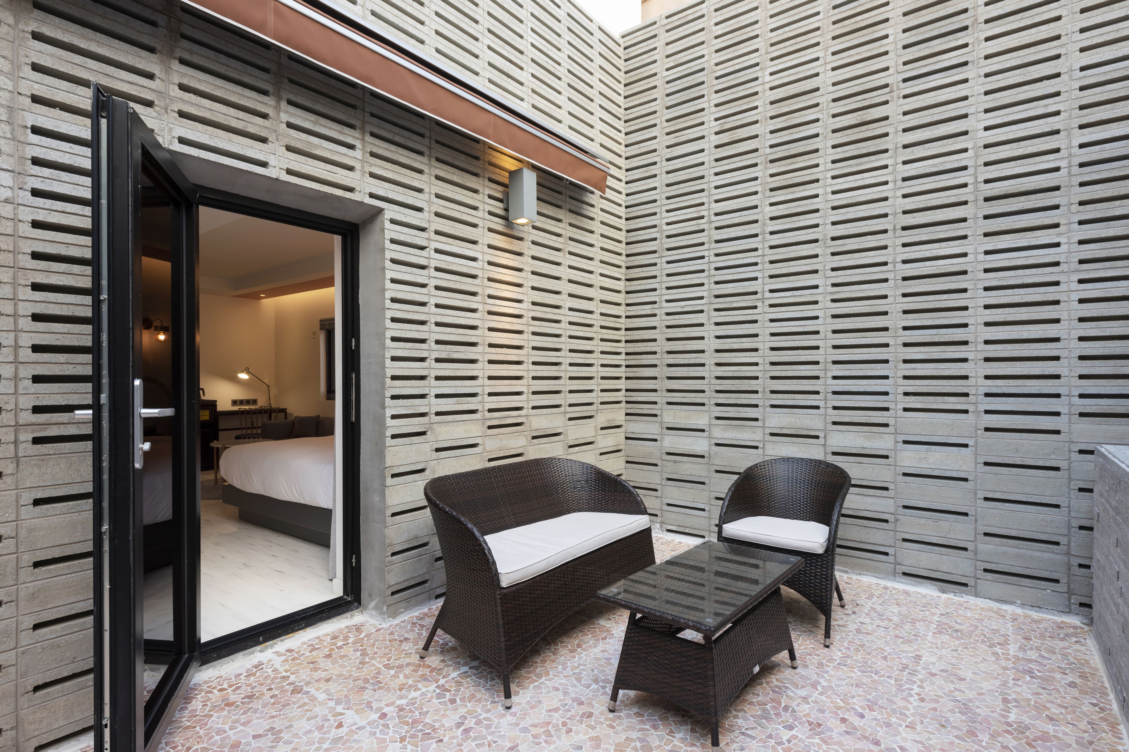 premier double room, terrace | terrace/patio